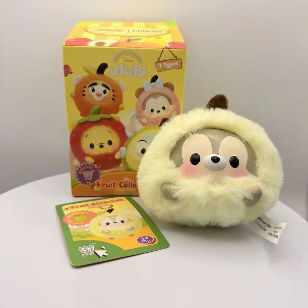 MINISO Disney Ufufy Fruit Collection Vinyl Plush - Apple Chip